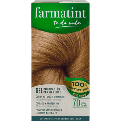 FARMATINT 7 D RUBIO DORADO GEL