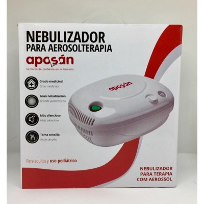 NEBULIZADOR COMPRESOR APOSAN AEROSOLTERAPIA
