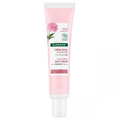 KLORANE CREMA RICA CALMANTE PEONIA BIO 40 ML
