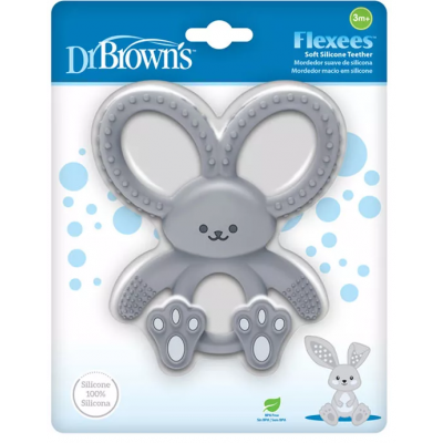 DR BROWNS MORDEDOR CONEJITO GRIS