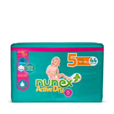 NUNEX T5 13-18 KG 44 PAÑALES