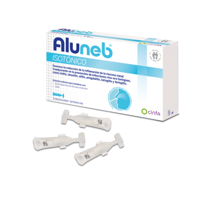 ALUNEB ISOTONICO KIT 15 VIALES 4 ML+1 DISPOSITIV