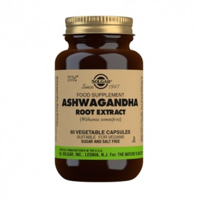 SOLGAR ASHWAGANDHA 60 CAP