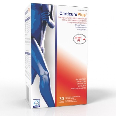 CARTICURE PLUS SOBRES CONDROITINA + GLUCOSAMINA