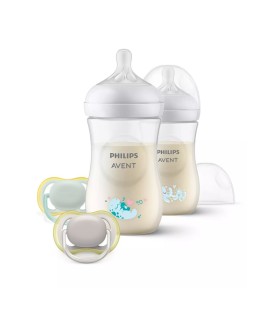 AVENT NATURAL RESPONSE PACK 2 BIBES +2CHUPETES