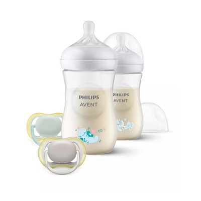 AVENT NATURAL RESPONSE PACK 2 BIBES +2CHUPETES
