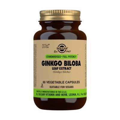 SOLGAR GINKGO BILOBA 60CAPS