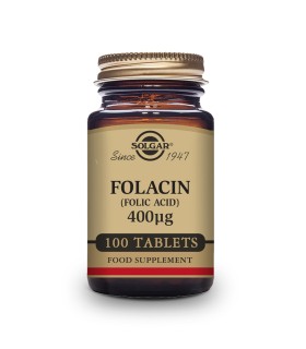 SOLGAR FOLACIN AC FOLICO 400 MCG 100COMP