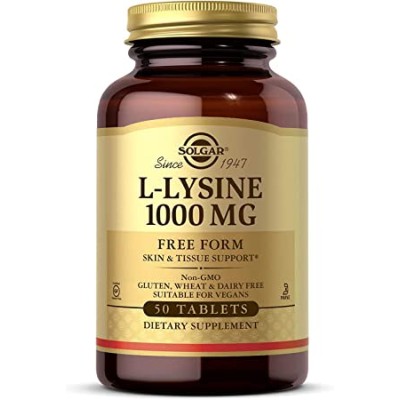 SOLGAR L-LISINA 1000 MG 50 COMP