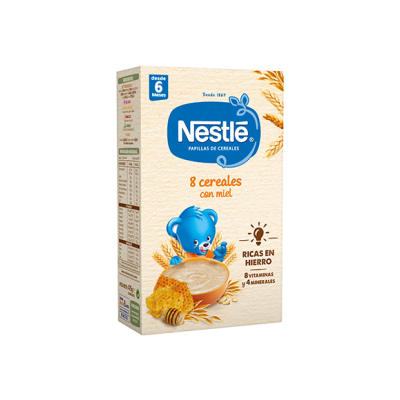 NESTLE 8 CEREALES MIEL 950 G