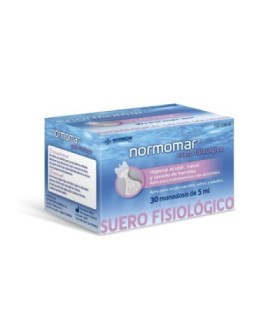 NORMOMAR SUERO FISIOLOGICO 30 AMP 5 ML