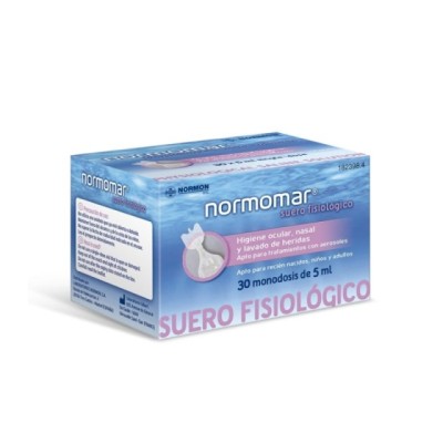 NORMOMAR SUERO FISIOLOGICO 30 AMP 5 ML