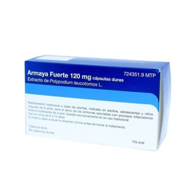 ARMAYA FUERTE 120 mg 96 CAPSULAS