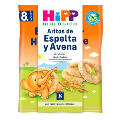 HIPP ARITOS DE ESPELTA Y AVENA 30GR