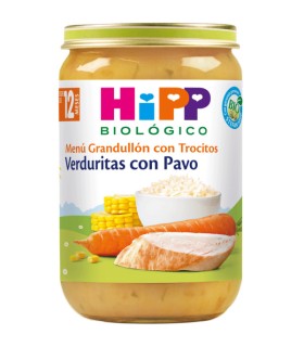 HIPP VERDURITAS CON PAVO 220G