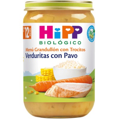 HIPP VERDURITAS CON PAVO 220G