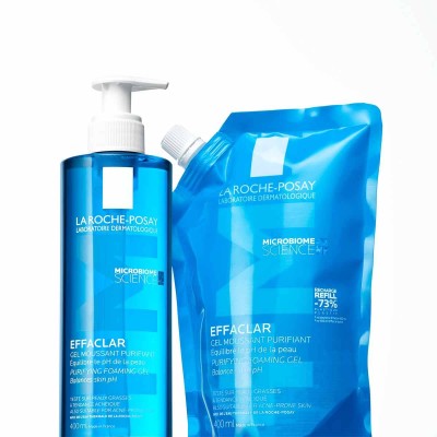 LRP EFFACLAR GEL PURIFICANTE 400 ML REFILL