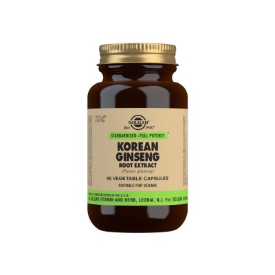 SOLGAR KOREAN  GINSEN   60CAP