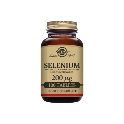 SOLGAR SELENIUM 200 MCG 100 TABLETAS