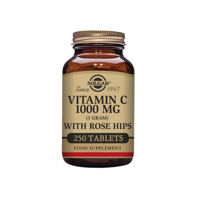 SOLGAR VITAMINA C 1000MG  ESCARAMUJO 250COMP