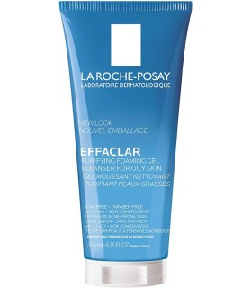 LRP EFFACLAR 200 ML GEL LIMPIADOR PURIFICANTE