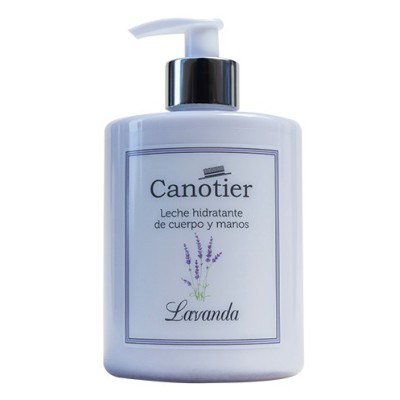 CANOTIER LECHE CUERPO Y MANOS LAVANDA 500 ML