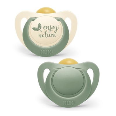 NUK CHUPETE LATEX NATURE 0 - 6 MESES 2 UNIDADES