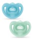 NUK CHUPETE SILICONA SENSITIVE 6-18M 2U