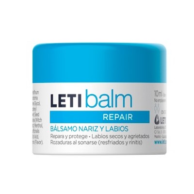 LETIBALM REPARADOR NARIZ LABIOS 10 ML.