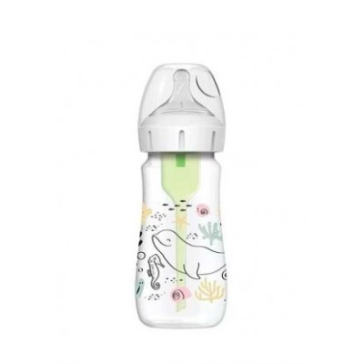 DR BROWNS BIBERON BOCA ANCHA 270 ML OCEANO OPTI