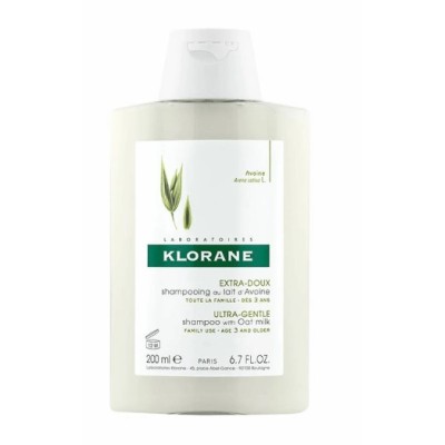 KLORANE CHAMPU LECHE DE AVENA 200 ML
