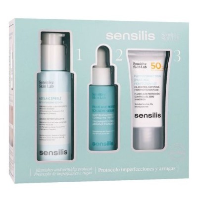 SENSILIS PACK PURE AGE SERUM+ PEEL+ FOTOPROTECCI