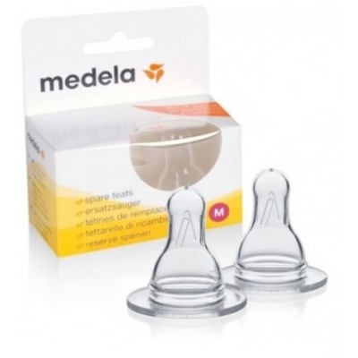 MEDELA TETINA FLUJO MEDIO (M) 2 UNID