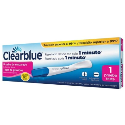 CLEARBLUE TEST DE EMBARAZO DETECCION RAPIDA
