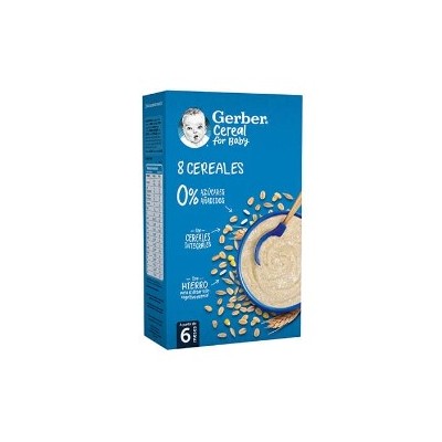 GERBER 8 CEREALES 2X475 G