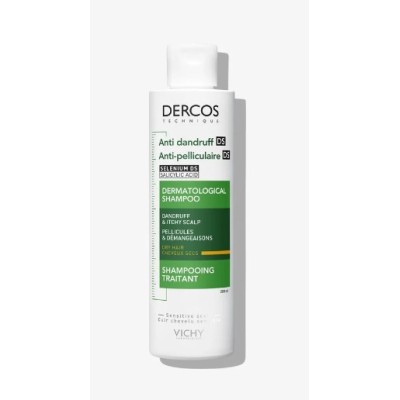 DERCOS CHAMPU CASPA SECA 400ML REFILL