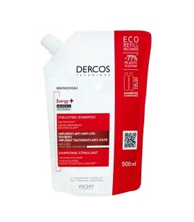 DERCOS CHAMPU ESTIMULANTE 500ML ECOPAC