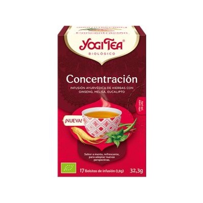 YOGI TEA CONCENTRACION 17 BOLSITAS