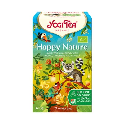 YOGI TEA HAPPY NATURE 17 BOLSITAS