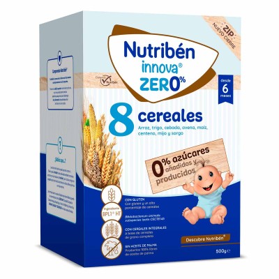 NUTRIBEN INNOVA 8 CEREALES 500 G 0% AZUCAR