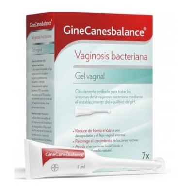 GINECANESBALANCE GEL VAGINAL 7 TUBOS 5 ML