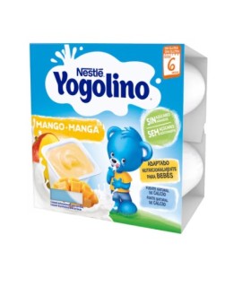 NESTLE YOGOLINO MANGO SIN AZUCAR 4X100G
