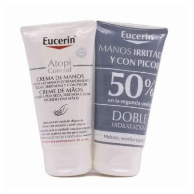 EUCERIN ATOPICONTROL MANOS 2X75ML