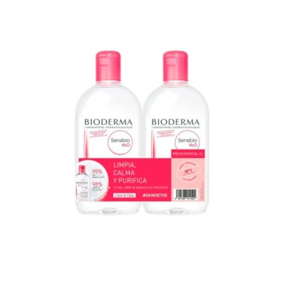 BIODERMA SENSIBIO H2O 2X500ML DUPLO