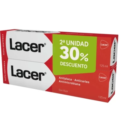 LACER PASTA DUPLO 125ML
