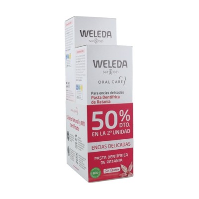 WELEDA DENTIFRICO RATANIA -50%2ªU DUPLO