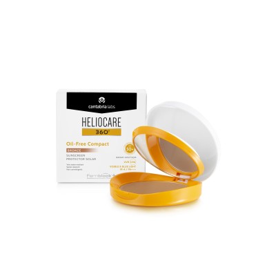 HELIOCARE 360º IP50+ OIL-FREE COMPACT BRONZE 10G
