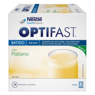 OPTIFAST PLATANO 12 SOB 55 G