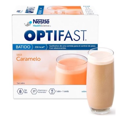 OPTIFAST BATIDO CARAMELO 12 SOB 55 G
