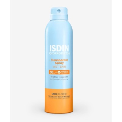 ISDIN IP30 WET SKIN SPRAY 250ML TRANSPARENTE